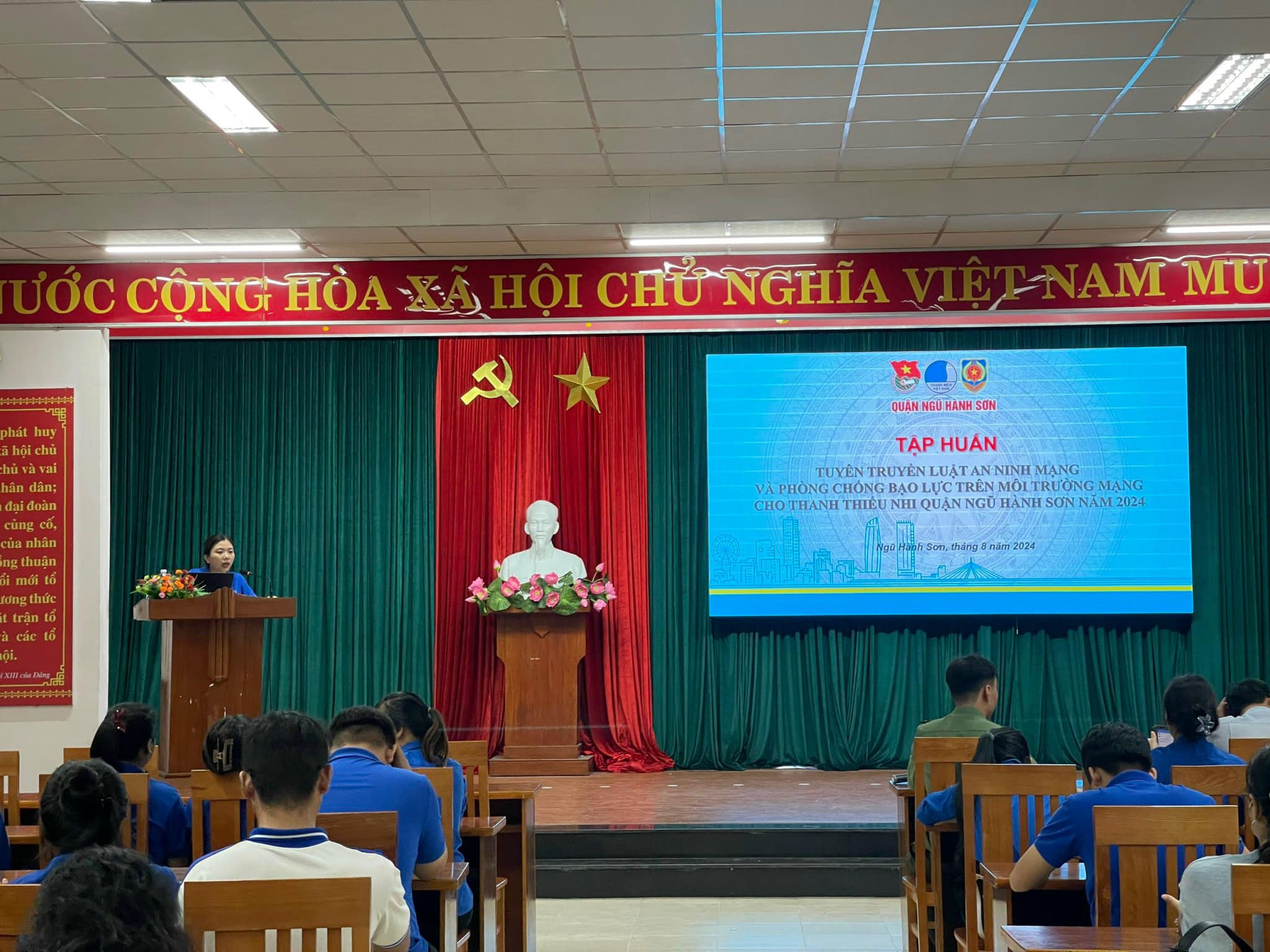 QUẬN ĐOÀN - HỘI LHTN VIỆT NAM QUẬN NGŨ HÀNH SƠN TỔ CHỨC TUYÊN TRUYỀN KỸ NĂNG SỐ, ĐẢM BẢO AN NINH, AN TOÀN TRÊN KHÔNG GIAN MẠNG CHO THANH THIẾU NHI NĂM 2024